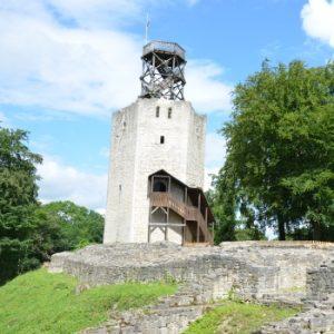 Burgfried Lichtenberg Ruine